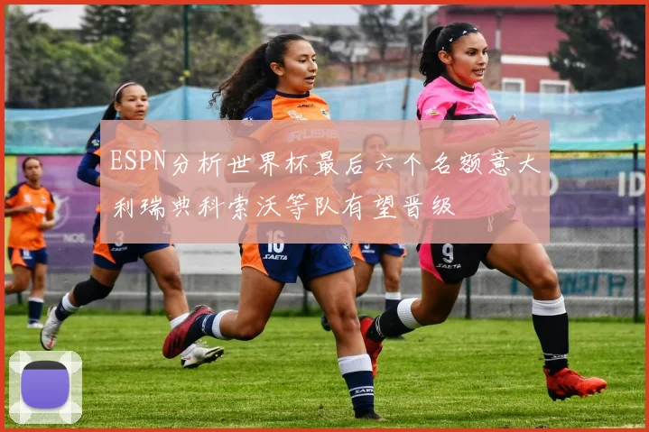 ESPN分析世界杯最后六个名额意大利瑞典科索沃等队有望晋级